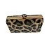Leopar Desenli Dikdörtgen Abiye Çanta
