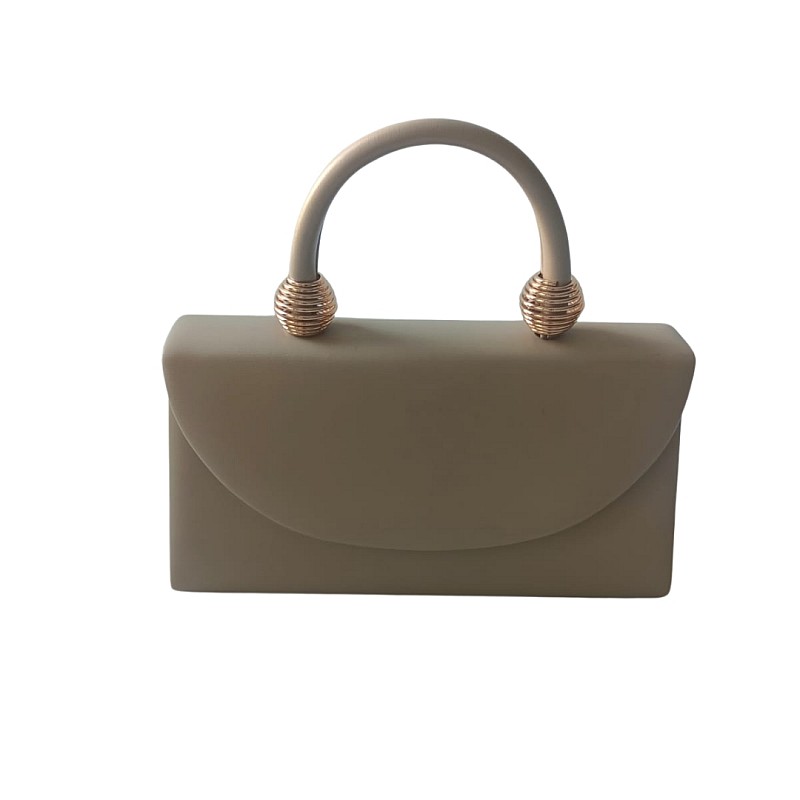 Vizon Renk İtalyan Suni Deri Çanta