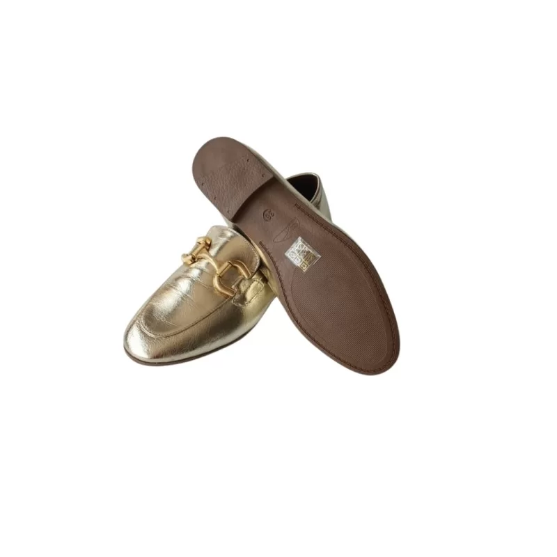 Gold Renk Laofer Ayakkabı