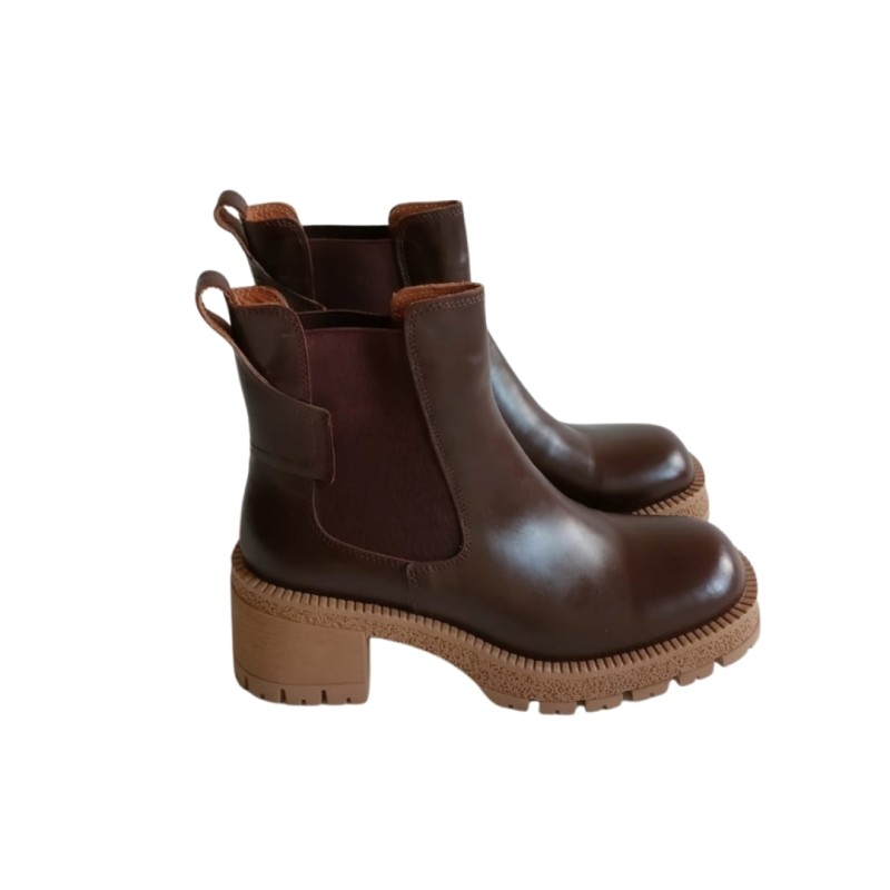 Kahve Renk Yan lastikli Bot