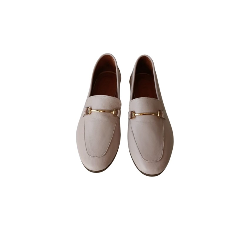 Pudra Pembe Renk Laofer Ayakkabı