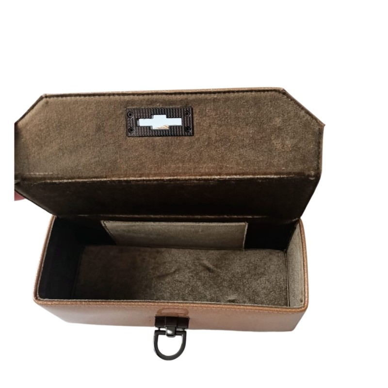 Simli Taba Renk Abiye Çanta