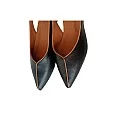 Siyah Taba Slingback Ayakkabı Siyah Taba Slingback Ayakkabı