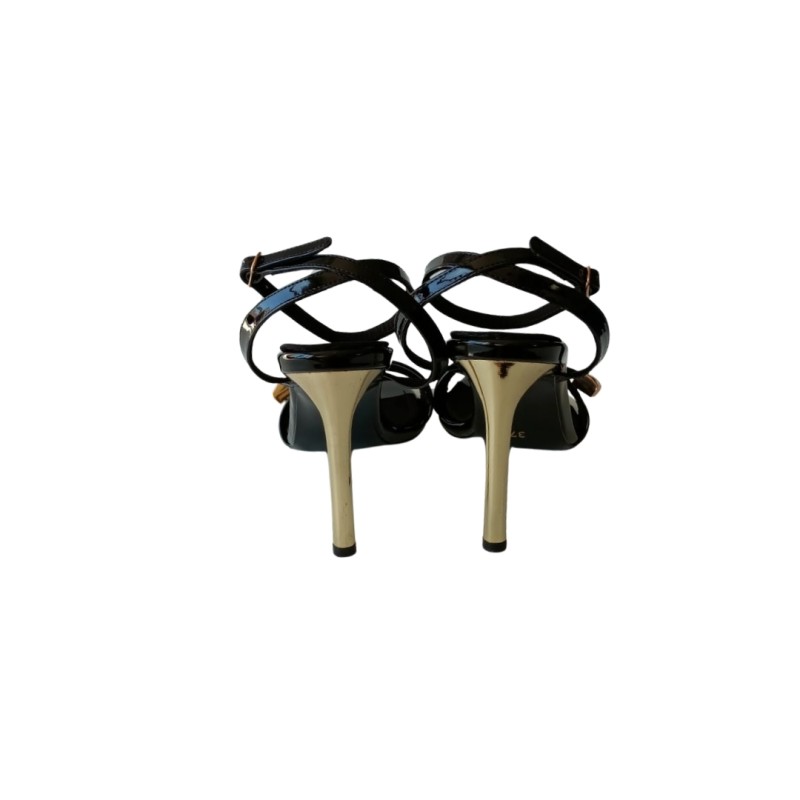 Tek Bant Siyah Renk Stiletto Ayakkabı