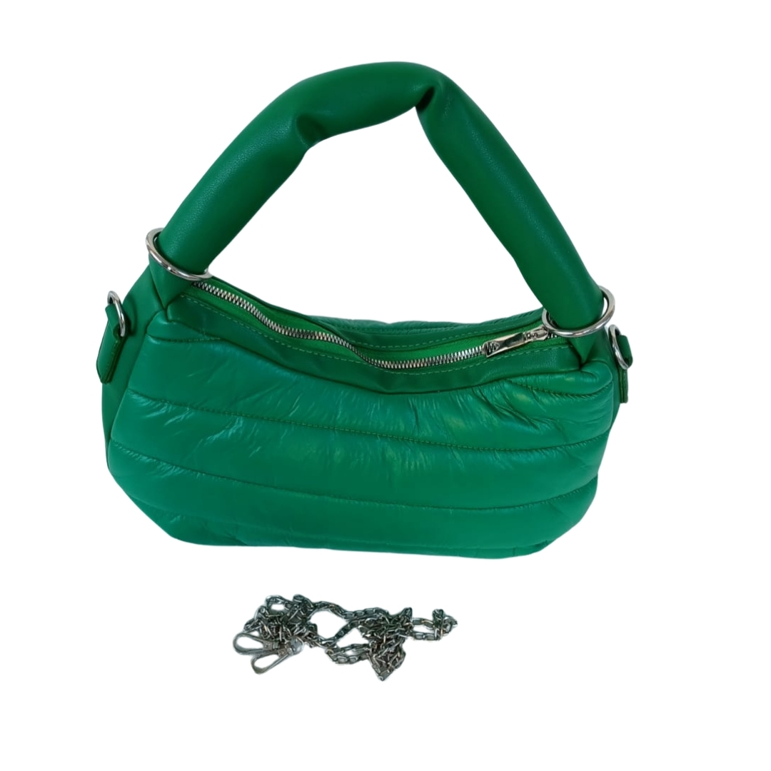 Yeşil Renk Pufidik Çanta